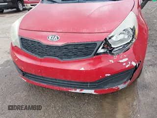 2013 Kia Rio LX with VIN KNADM4A34D6310495, listed as a IAAI auction lot 41986664 with 129,145 mi miles. Bid and sale history available at carsss.com. Image 21.