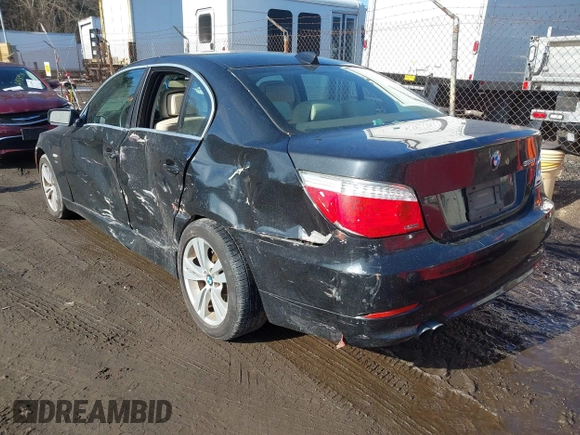 2010 BMW 5 Series 528i xDrive with VIN WBANV1C55AC157881, listed as a IAAI auction lot 41444108 with 127,413 mi miles and . Bid and sale history available at carsss.com. Image 3.