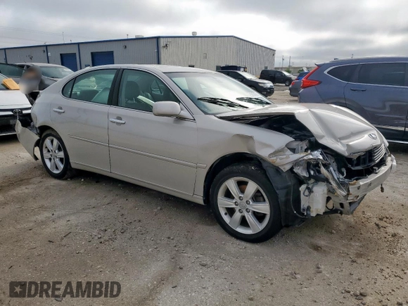 2006 Lexus ES 350 with VIN JTHBA30G965148520, listed as a Copart auction lot 56220385 with 77,956 mi miles and Clean Title. Bid and sale history available at DreamBid. Image 4.