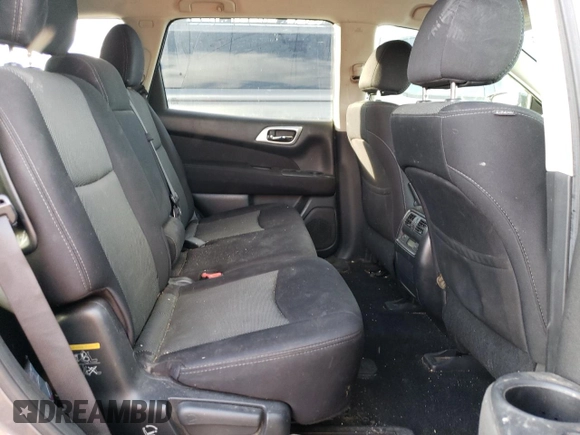 2017 Nissan Pathfinder SV with VIN 5N1DR2MM0HC631823, listed as a Copart auction lot 46254635 with 115,696 mi miles and Salvage Title. Bid and sale history available at carsss.com. Image 11.