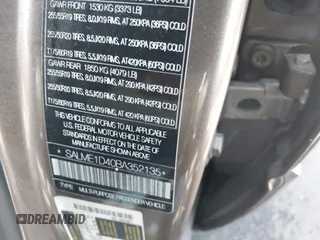 2011 Land Rover Range Rover HSE z VIN SALME1D40BA352135, wystawiony jako IAAI lot #42544691 z przebiegiem 225 638 mil mil oraz . Historia ofert i sprzedaży dostępna na DreamBid. Obrazek 9.
