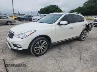 2017 Infiniti QX50 z VIN JN1BJ0RR9HM401626, wystawiony jako Copart lot #63652085 z przebiegiem 99 239 mil mil oraz Szkoda całkowita • Salvage title. Historia ofert i sprzedaży dostępna na DreamBid. Obrazek 1.