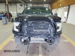 2017 Ford F-150 XL with VIN 1FTEX1EP3HFA17932, listed as a Copart auction lot 57824625 with 98,342 mi miles and Salvage title. Bid and sale history available at DreamBid. Image 5.