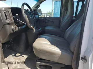 2020 Chevrolet Express Cargo Van with VIN 1GCWGAFP4L1213175, listed as a Copart auction lot 52232035 with 107,999 mi miles and Non Repairable. Bid and sale history available at carsss.com. Image 7.