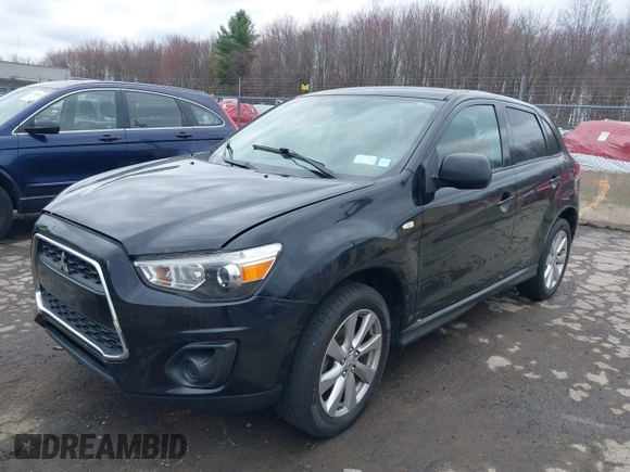 2015 Mitsubishi Outlander Sport ES with VIN 4A4AR3AU1FE030805, listed as a IAAI auction lot 42022887 with 101,332 mi miles. Bid and sale history available at carsss.com. Image 2.
