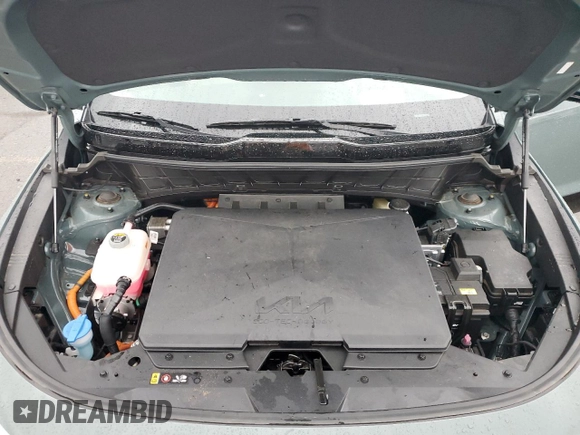 2023 Kia Niro Wave with VIN KNDCT3L18P5032654, listed as a Copart auction lot 43169035 with 15,427 mi miles and Salvage Title. Bid and sale history available at DreamBid. Image 11.