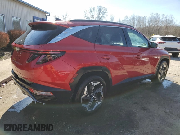 2022 Hyundai Tucson Limited with VIN 5NMJE3AE5NH084308, listed as a Copart auction lot 50065535 with 14,138 mi miles and Salvage Title. Bid and sale history available at carsss.com. Image 3.