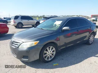 2011 Toyota Camry LE with VIN 4T1BF3EK0BU604271, listed as a IAAI auction lot 41707004 with 184,600 mi miles. Bid and sale history available at carsss.com. Image 2.