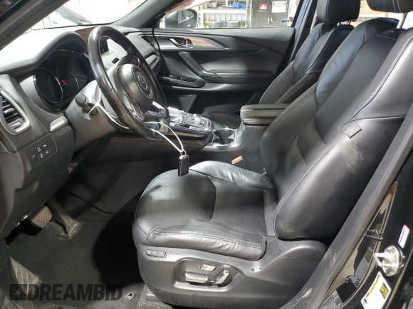 2021 Mazda CX-9 Carbon Edition with VIN JM3TCBDY7M0516272, listed as a Copart auction lot 62078735 with 81,424 mi miles and Salvage title. Bid and sale history available at DreamBid. Image 7.