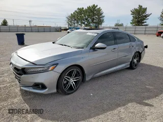 2022 Honda Accord Touring with VIN 1HGCV3F96NA004045, listed as a Copart auction lot 57128385 with Not provided miles and Salvage title. Bid and sale history available at DreamBid. Image 1.