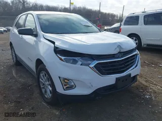 2020 Chevrolet Equinox LS with VIN 3GNAXSEV7LS706323, listed as a IAAI auction lot 41543070 with 1,809 mi miles. Bid and sale history available at carsss.com. Image 1.