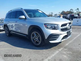 2020 Mercedes-Benz GLB with VIN W1N4M4GBXLW050581, listed as a IAAI auction lot 41895520 with 99,387 mi miles. Bid and sale history available at carsss.com. Image 1.