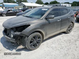 2013 Hyundai Santa Fe Sport z VIN 5XYZU3LA1DG098831, wystawiony jako Copart lot #55471553 z przebiegiem 178 576 mil mil oraz Czysty tytuł • Clean title. Historia ofert i sprzedaży dostępna na DreamBid. Obrazek 1.