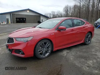 2018 Acura TLX w/A-SPEC Pkg with VIN 19UUB2F64JA012068, listed as a Copart auction lot 49648905 with 49,293 mi miles and Salvage Title. Bid and sale history available at carsss.com. Image 1.