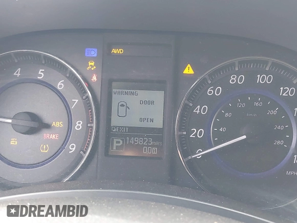 2017 Infiniti QX70 with VIN JN8CS1MW1HM410293, listed as a IAAI auction lot 41689343 with 149,823 mi miles and . Bid and sale history available at DreamBid. Image 7.
