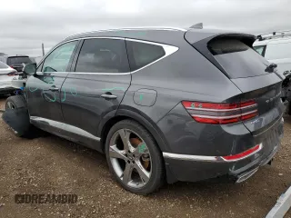 2022 Genesis GV80 with VIN KMUHCESC0NU083165, listed as a Copart auction lot 55518125 with Not provided miles and Salvage title. Bid and sale history available at DreamBid. Image 2.