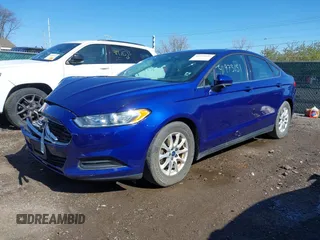 2016 Ford Fusion S z VIN 1FA6P0G73G5125666, wystawiony jako IAAI lot #41973151 z przebiegiem 100 851 mil mil oraz . Historia ofert i sprzedaży dostępna na DreamBid. Obrazek 2.