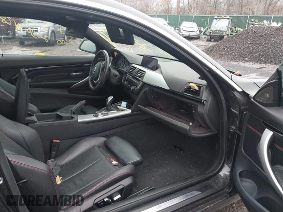 2017 BMW 4 Series 430i xDrive with VIN WBA4R9C33HK878925, listed as a IAAI auction lot 41950321 with Not Provided miles and . Bid and sale history available at DreamBid. Image 5.