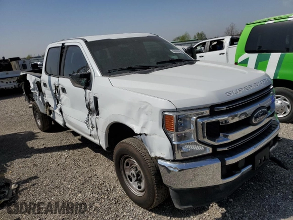 2022 Ford F-250 XL z VIN 1FT7W2B6XNEG40026, wystawiony jako Copart lot #48068985 z przebiegiem 106 797 mil mil oraz Szkoda całkowita • Salvage title. Historia ofert i sprzedaży dostępna na DreamBid. Obrazek 4.