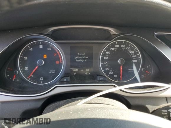 2015 Audi A4 Premium с VIN WAUAFAFL4FN002689, выставлен на аукционе Copart как лот 55264125 с пробегом 70 939 миль миль и Списание • Salvage title. История ставок и продаж доступна на DreamBid. Изображение 9.