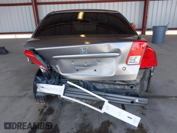 2005 Honda Civic LX with VIN JHMES16575S006171, listed as a IAAI auction lot 42173885 with 118,122 mi miles and . Bid and sale history available at DreamBid. Image 17.