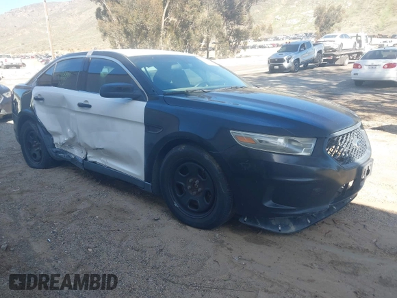 2014 Ford Police Interceptor with VIN 1FAHP2MK4EG124301, listed as a IAAI auction lot 41596193 with 101,314 mi miles and . Bid and sale history available at DreamBid. Image 1.