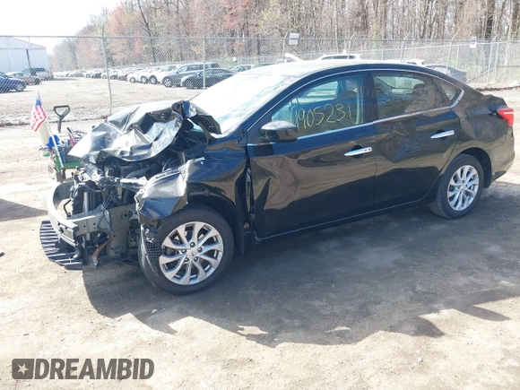 2019 Nissan Sentra SV z VIN 3N1AB7APXKY326869, wystawiony jako IAAI lot #41905231 z przebiegiem 66 895 mil mil oraz . Historia ofert i sprzedaży dostępna na DreamBid. Obrazek 17.