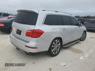 2016 Mercedes-Benz GL with VIN 4JGDF6EE5GA711409, listed as a Copart auction lot 77007854 with 0 mi miles and Salvage Title. Bid and sale history available at carsss.com. Image 3.