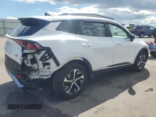 2023 Kia Sportage EX with VIN 5XYK33AF1PG057204, listed as a Copart auction lot 58293494 with 22,943 mi miles and Salvage Title. Bid and sale history available at carsss.com. Image 3.