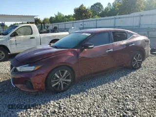 2019 Nissan Maxima SV with VIN 1N4AA6AV5KC373640, listed as a Copart auction lot 57222715 with 102,152 mi miles and Salvage title. Bid and sale history available at DreamBid. Image 1.