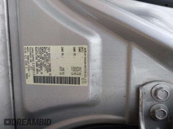2016 Nissan Altima SR with VIN 1N4AL3AP4GC120813, listed as a IAAI auction lot 41974716 with 119,527 mi miles and . Bid and sale history available at DreamBid. Image 9.