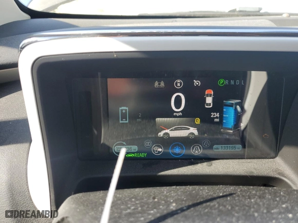 2013 Chevrolet Volt with VIN 1G1RE6E41DU117410, listed as a Copart auction lot 54067795 with 133,195 mi miles and Clean Title. Bid and sale history available at carsss.com. Image 9.