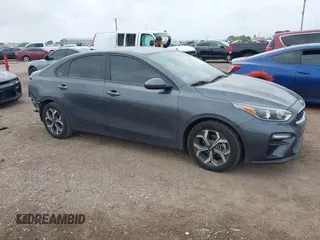 2021 Kia Forte LXS with VIN 3KPF24AD9ME358627, listed as a IAAI auction lot 42106430 with 56,589 mi miles and . Bid and sale history available at DreamBid. Image 1.