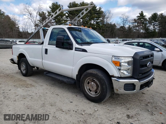 2013 Ford F-250 XL with VIN 1FTBF2A66DEA82444, listed as a Copart auction lot 50508725 with 123,309 mi miles and Clean Title. Bid and sale history available at DreamBid. Image 4.