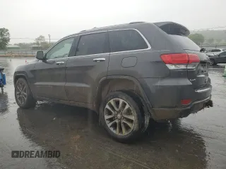 2018 Jeep Grand Cherokee Limited with VIN 1C4RJFBG6JC378311, listed as a Copart auction lot 53824985 with 96,596 mi miles and Salvage Title. Bid and sale history available at DreamBid. Image 2.