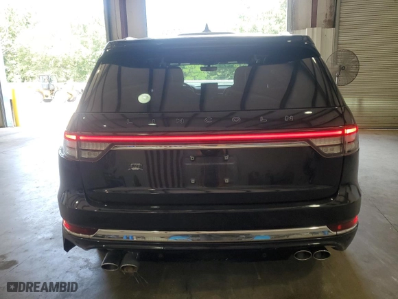 2021 Lincoln Aviator Black Label with VIN 5LM5J9XC2MGL02516, listed as a Copart auction lot 63547664 with 64,366 mi miles and Salvage Title. Bid and sale history available at carsss.com. Image 6.