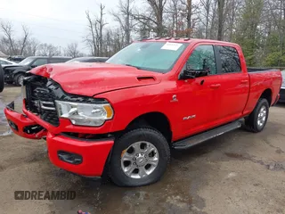 2022 Ram 2500 Big Horn with VIN 3C6UR5DLXNG149728, listed as a IAAI auction lot 41652824 with 45,415 mi miles and . Bid and sale history available at DreamBid. Image 17.