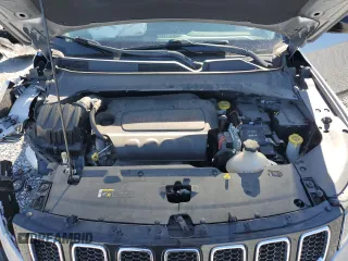 2018 Jeep Compass Sport with VIN 3C4NJCAB4JT182472, listed as a Copart auction lot 50085455 with 53,266 mi miles and Salvage Title. Bid and sale history available at carsss.com. Image 12.