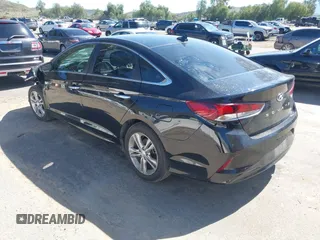 2018 Hyundai Sonata SEL with VIN 5NPE34AF1JH656235, listed as a IAAI auction lot 41836207 with 91,376 mi miles and . Bid and sale history available at DreamBid. Image 3.