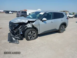 2022 Nissan Rogue SV with VIN 5N1BT3BB1NC708873, listed as a IAAI auction lot 40524996 with 59,684 mi miles. Bid and sale history available at carsss.com. Image 6.