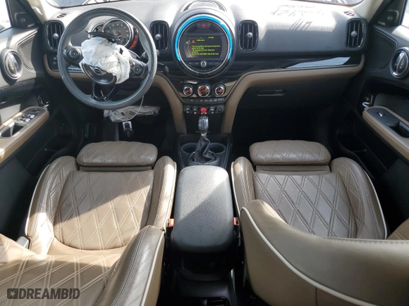 2017 MINI Countryman Cooper S with VIN WMZYT3C33H3B66415, listed as a Copart auction lot 73466664 with 62,471 mi miles and Non Repairable. Bid and sale history available at carsss.com. Image 8.