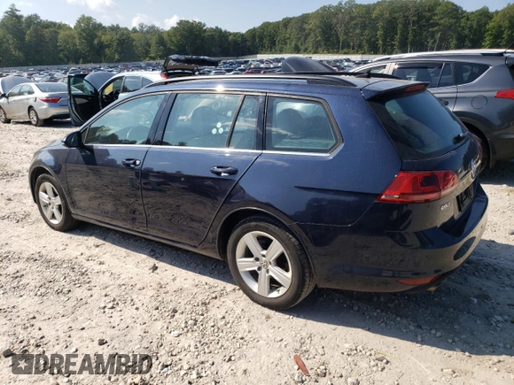 2015 Volkswagen Golf SportWagen TDI SE with VIN 3VWCA7AU5FM516698, listed as a Copart auction lot 66926603 with 55,073 mi miles. Bid and sale history available at carsss.com. Image 2.