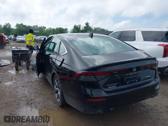 2025 Honda Accord EX-L with VIN 1HGCY2F68SA023974, listed as a IAAI auction lot 42487900 with Not provided miles and . Bid and sale history available at DreamBid. Image 3.