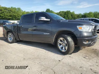 2020 Ram 1500 Lone Star with VIN 1C6RREFT3LN237625, listed as a Copart auction lot 54967085 with 121,388 mi miles and Salvage title. Bid and sale history available at DreamBid. Image 4.