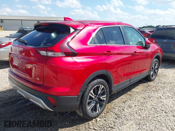 2024 Mitsubishi Eclipse Cross SE with VIN JA4ATWAA2RZ043179, listed as a IAAI auction lot 42307051 with 29,308 mi miles and . Bid and sale history available at DreamBid. Image 4.