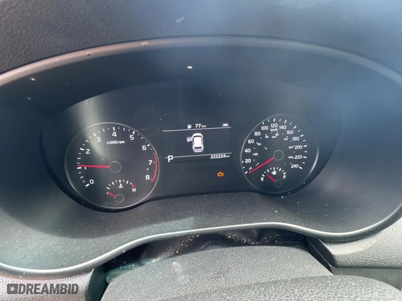 2020 Kia Sportage EX with VIN KNDPNCACXL7660326, listed as a Copart auction lot 54874135 with 222,224 mi miles and Salvage Title. Bid and sale history available at carsss.com. Image 8.