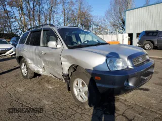 2003 Hyundai Santa Fe GLS with VIN KM8SC73D93U534436, listed as a Copart auction lot 44957605 with 123,519 mi miles and Salvage Title. Bid and sale history available at carsss.com. Image 4.