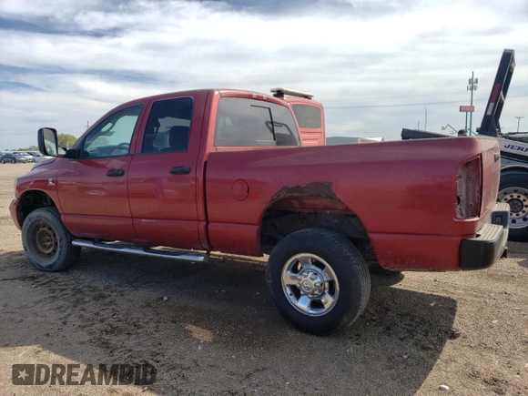2006 Dodge Ram 2500 SLT with VIN 1D7KS28C96J138545, listed as a Copart auction lot 69767564 with 240,529 mi miles and Salvage Title. Bid and sale history available at carsss.com. Image 2.