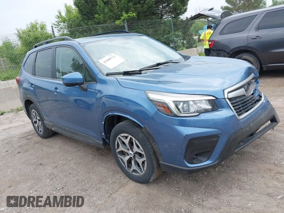 2019 Subaru Forester Premium with VIN JF2SKAGCXKH442640, listed as a IAAI auction lot 42488712 with 37,964 mi miles and . Bid and sale history available at DreamBid. Image 1.