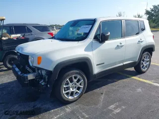 2023 Jeep Renegade Upland with VIN ZACNJDB10PPP68157, listed as a IAAI auction lot 41915461 with 19,640 mi miles. Bid and sale history available at carsss.com. Image 2.